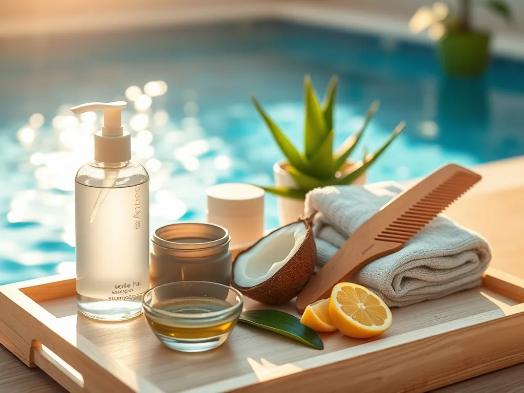 Regeneracja włosów po basenie - jak je odbudować i pielęgnować?