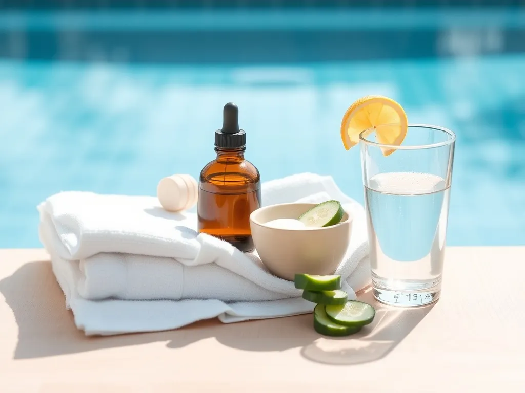 Sucha skóra po basenie – przyczyny i domowe sposoby