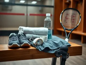 Jak się ubrać na squash? Strój, obuwie i akcesoria